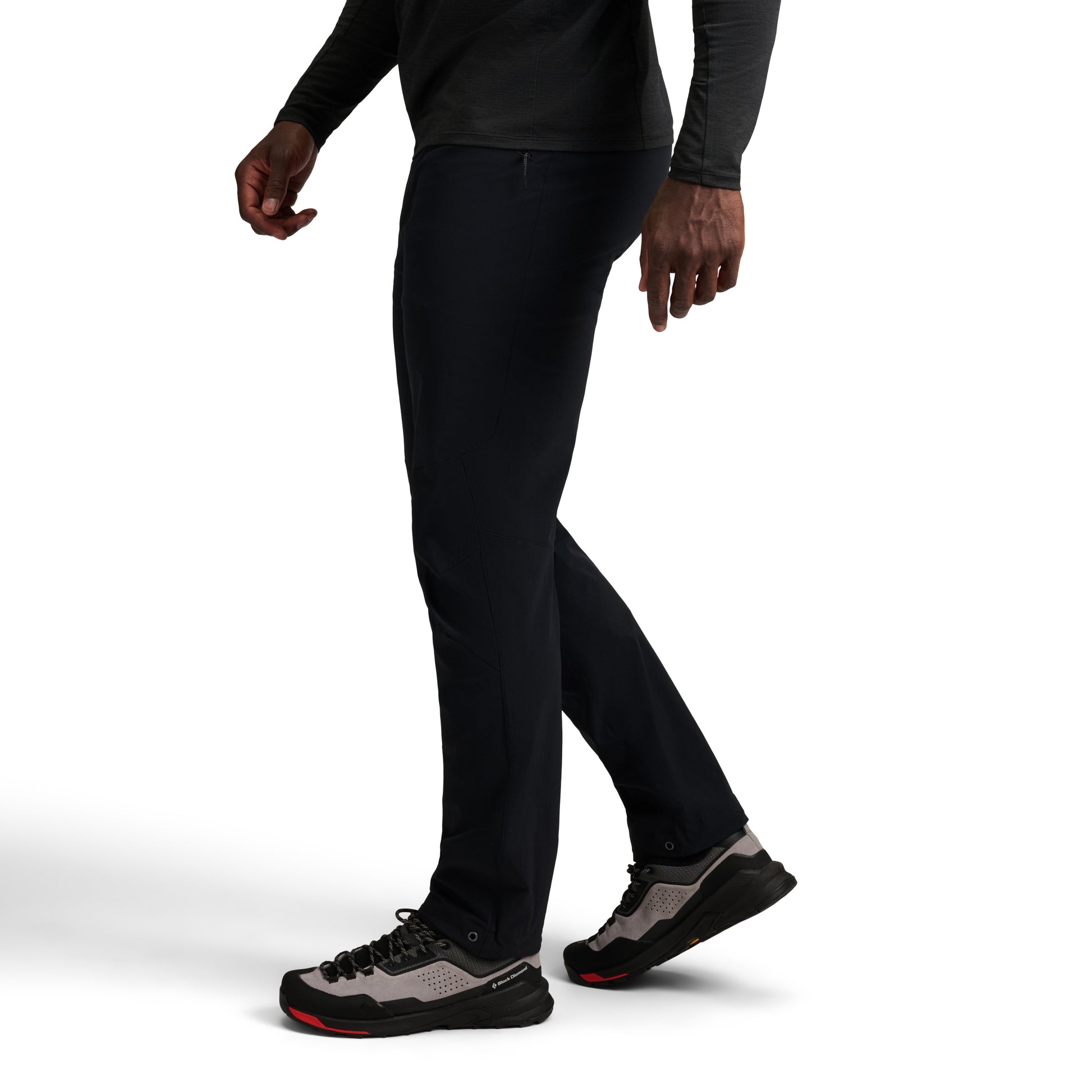 Black ~ Model Height 6' 0" | Waist 32" | Size Medium/32