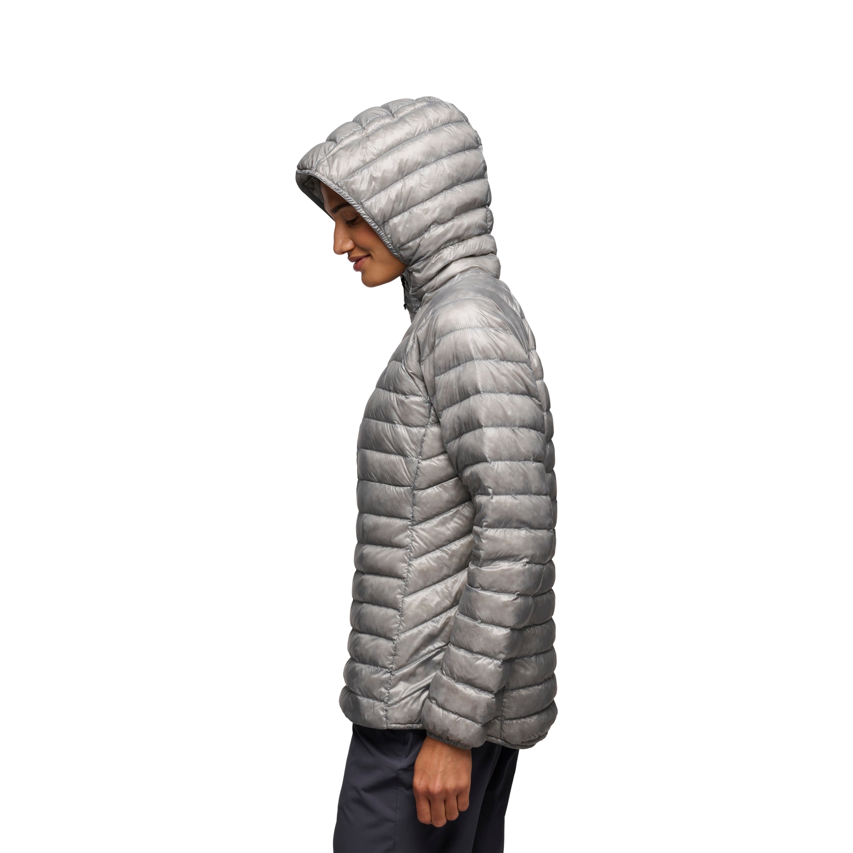 Pewter ~ Model Height 5' 8" | Chest 34" | Waist 27" | Size Small/6