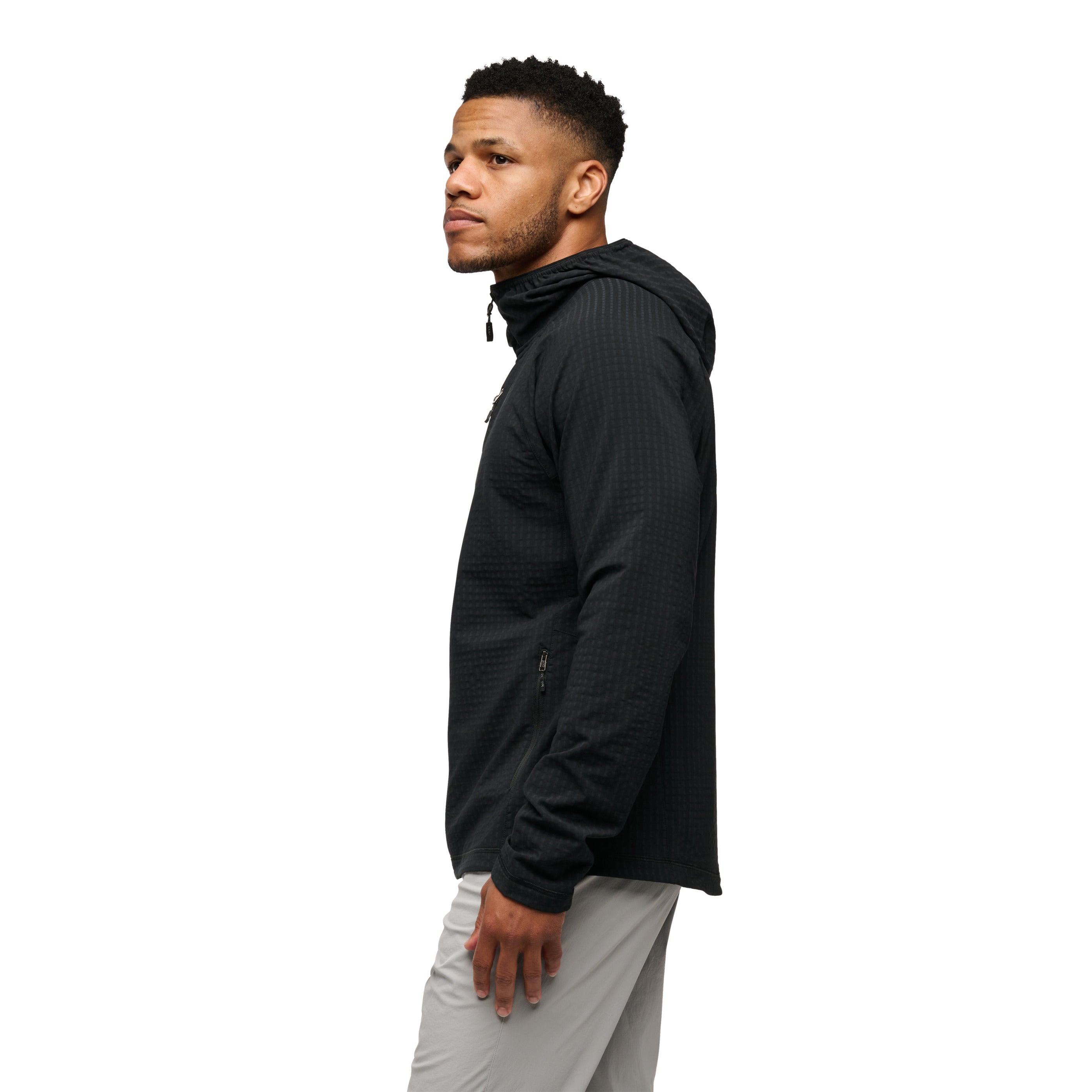 Black ~ Model is 5' 11" | Chest 40" | Waist 33" | Size Medium/32