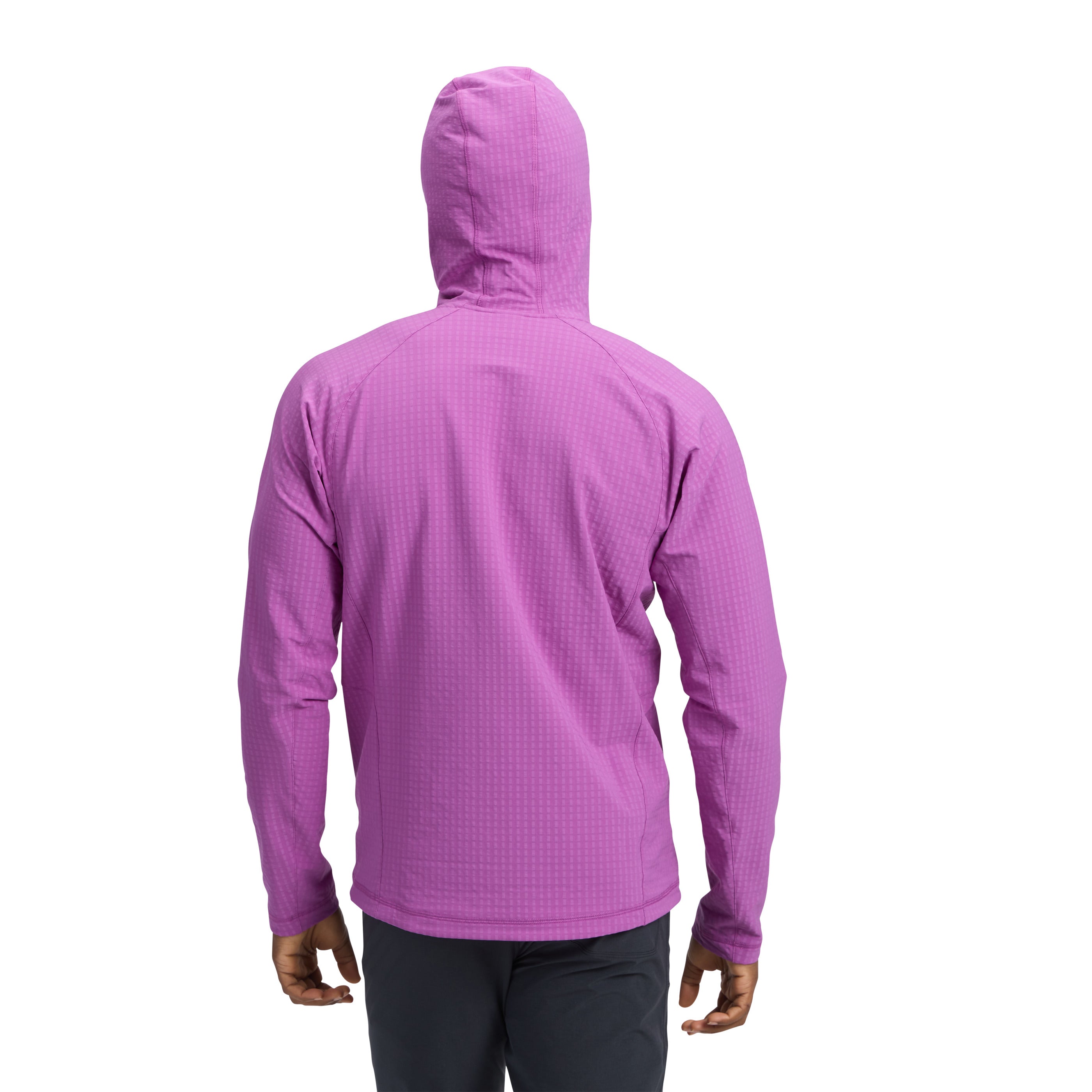 Piton Purple ~ Model is 6' 0" | Chest 40" | Waist 32" | Size Medium/32