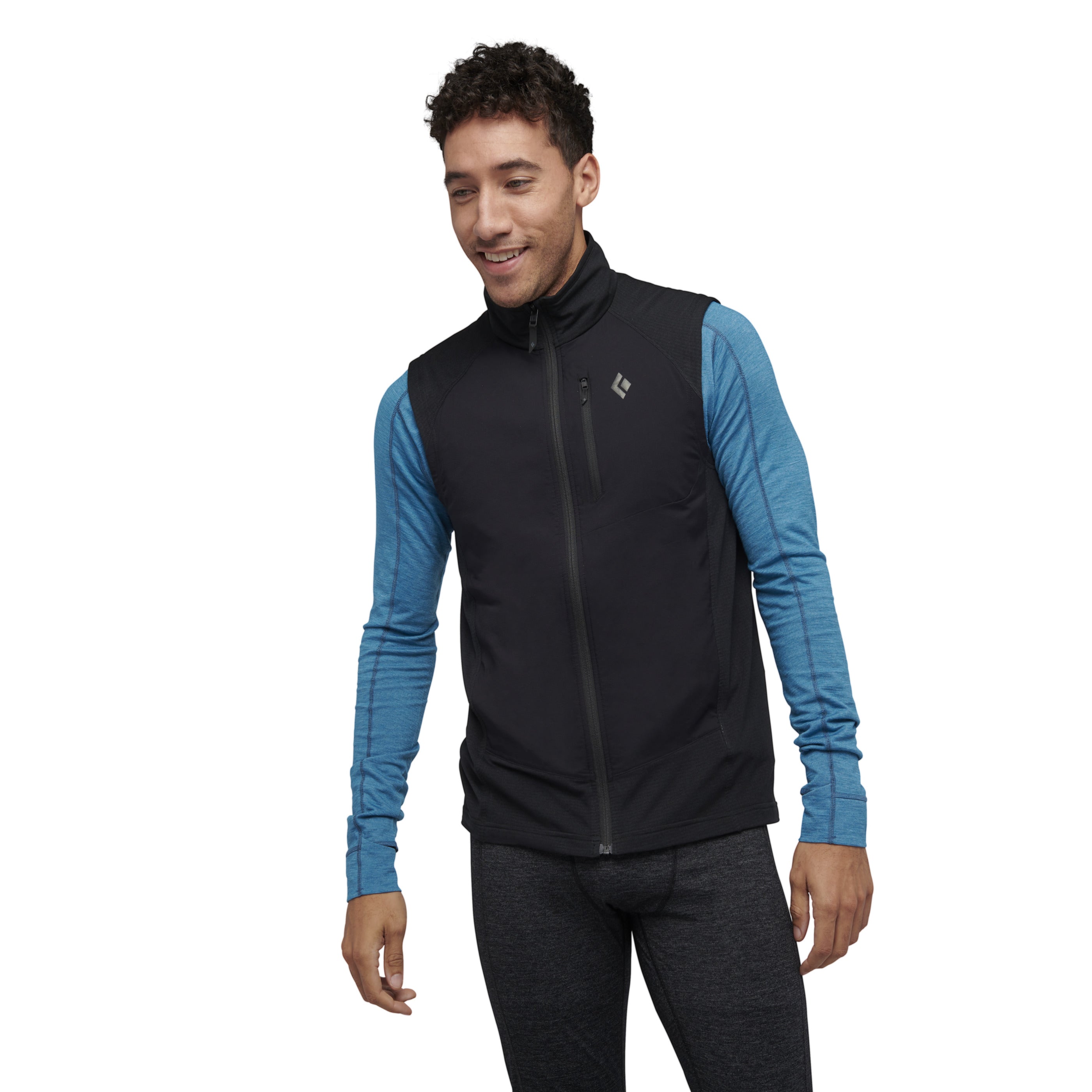 Black ~ Model Height 6' 1" | Chest 38" | Waist 31" | Size Medium/320