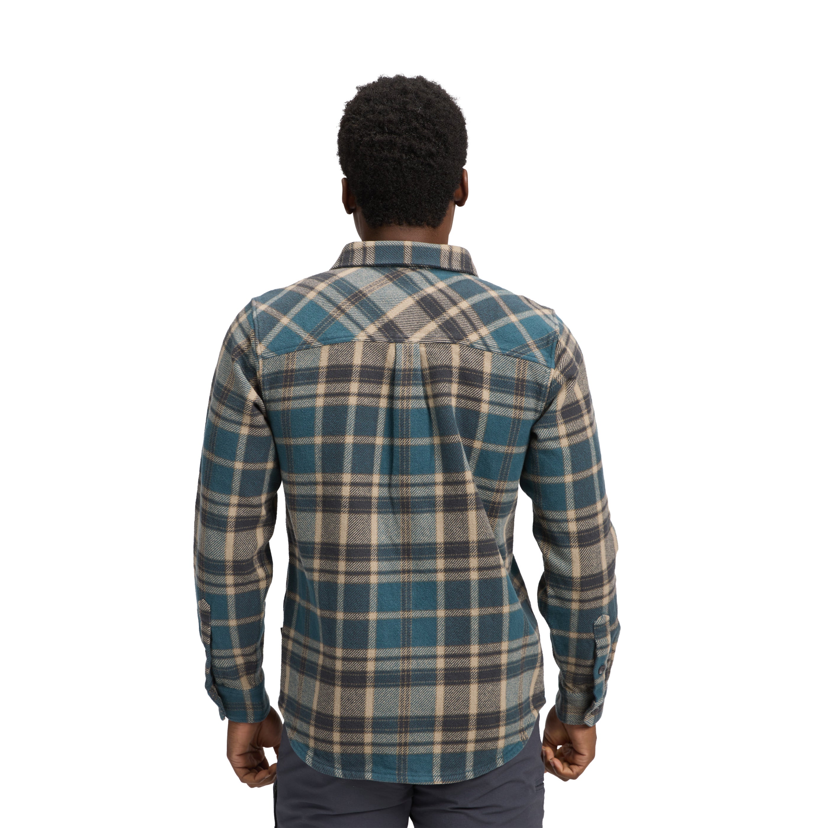 Midnight Blue-Charcoal Plaid