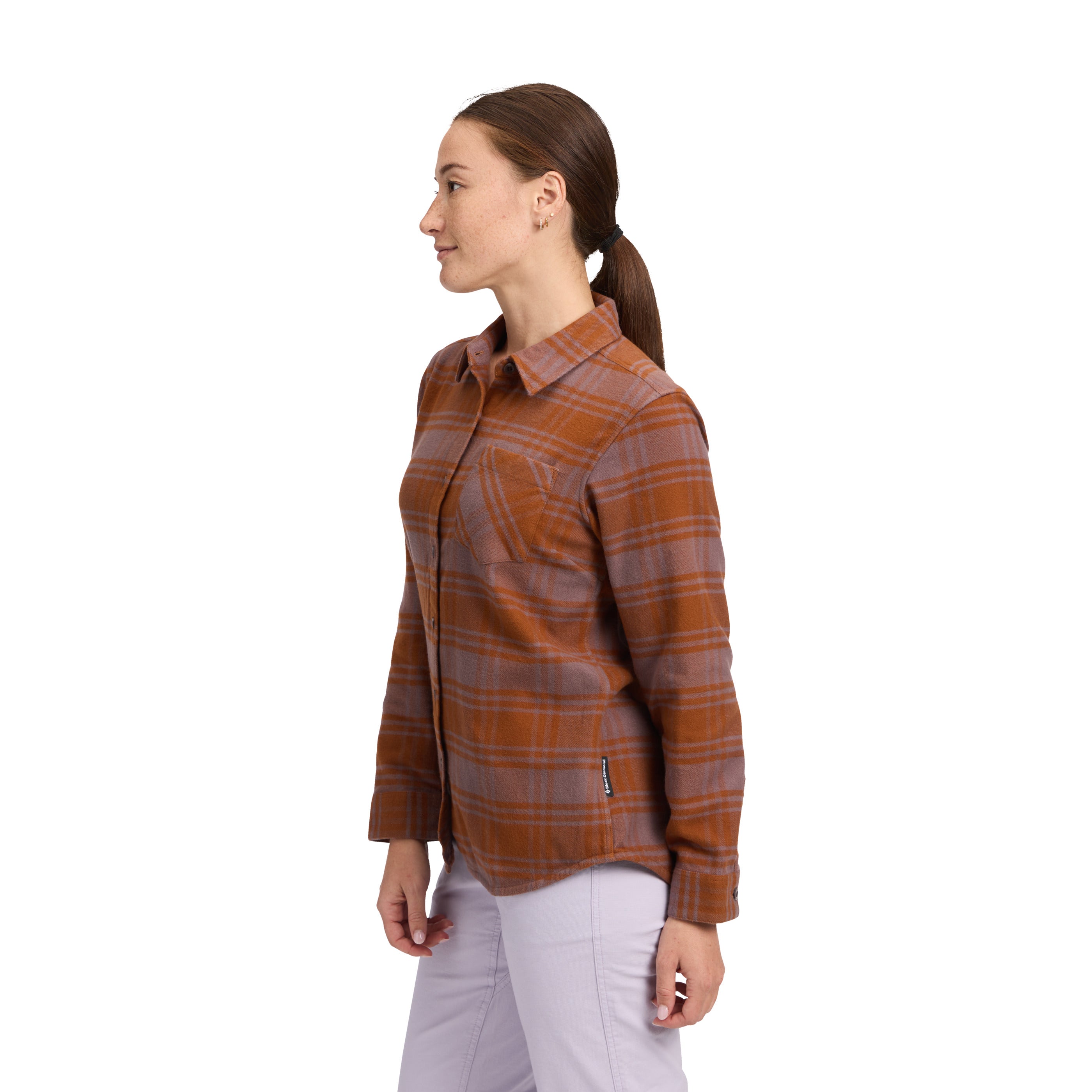 Dark Mauve-Clay ~ Model is 5' 7" | Chest 36" | Waist 27" | Size Small/6