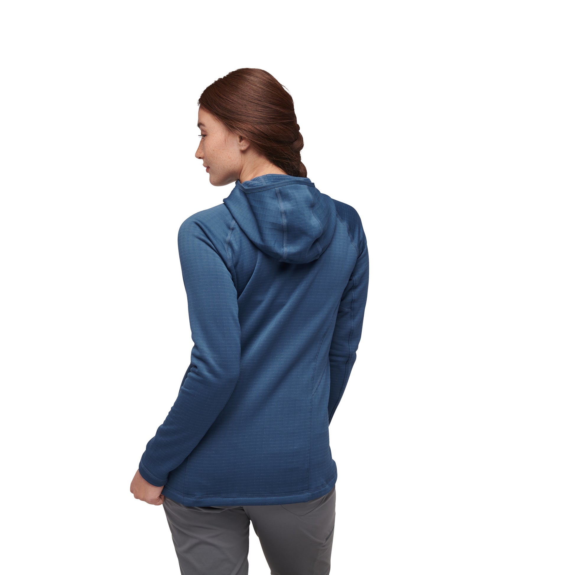 Ink Blue ~ Model Height 5' 7" | Chest 36" | Waist 27" | Size Small/6