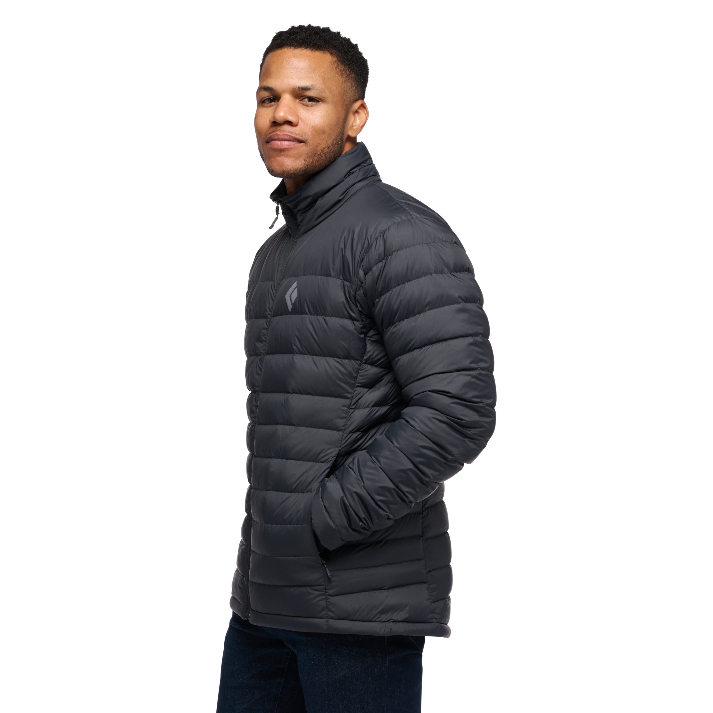 Black ~ Model Height 5' 11" | Chest 40" | Waist 33" | Size Medium/32