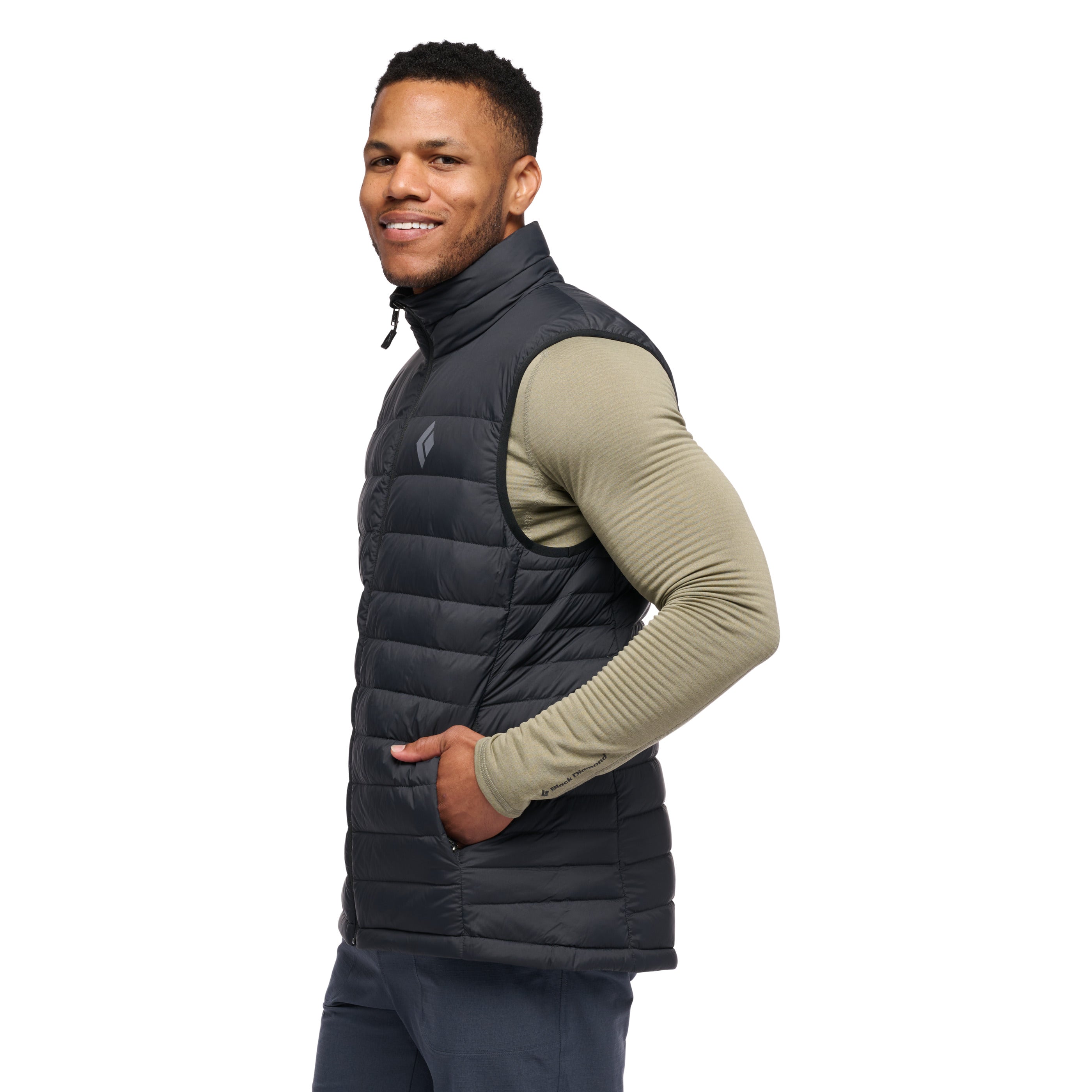 Black ~ Model Height 5' 11" | Chest 40" | Waist 33" | Size Medium/32