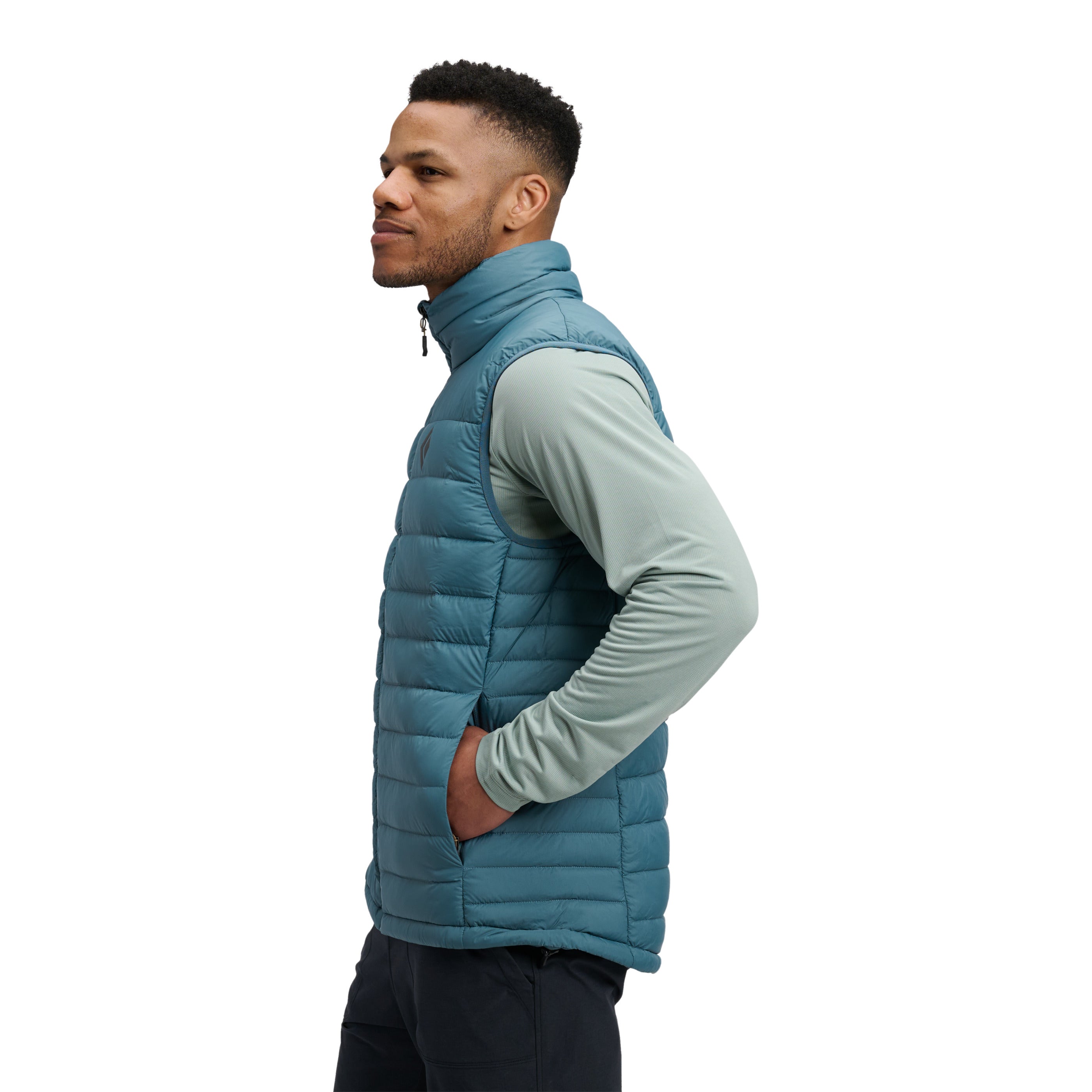 Creek Blue ~ Model Height 5' 11" | Chest 40" | Waist 33" | Size Medium/32