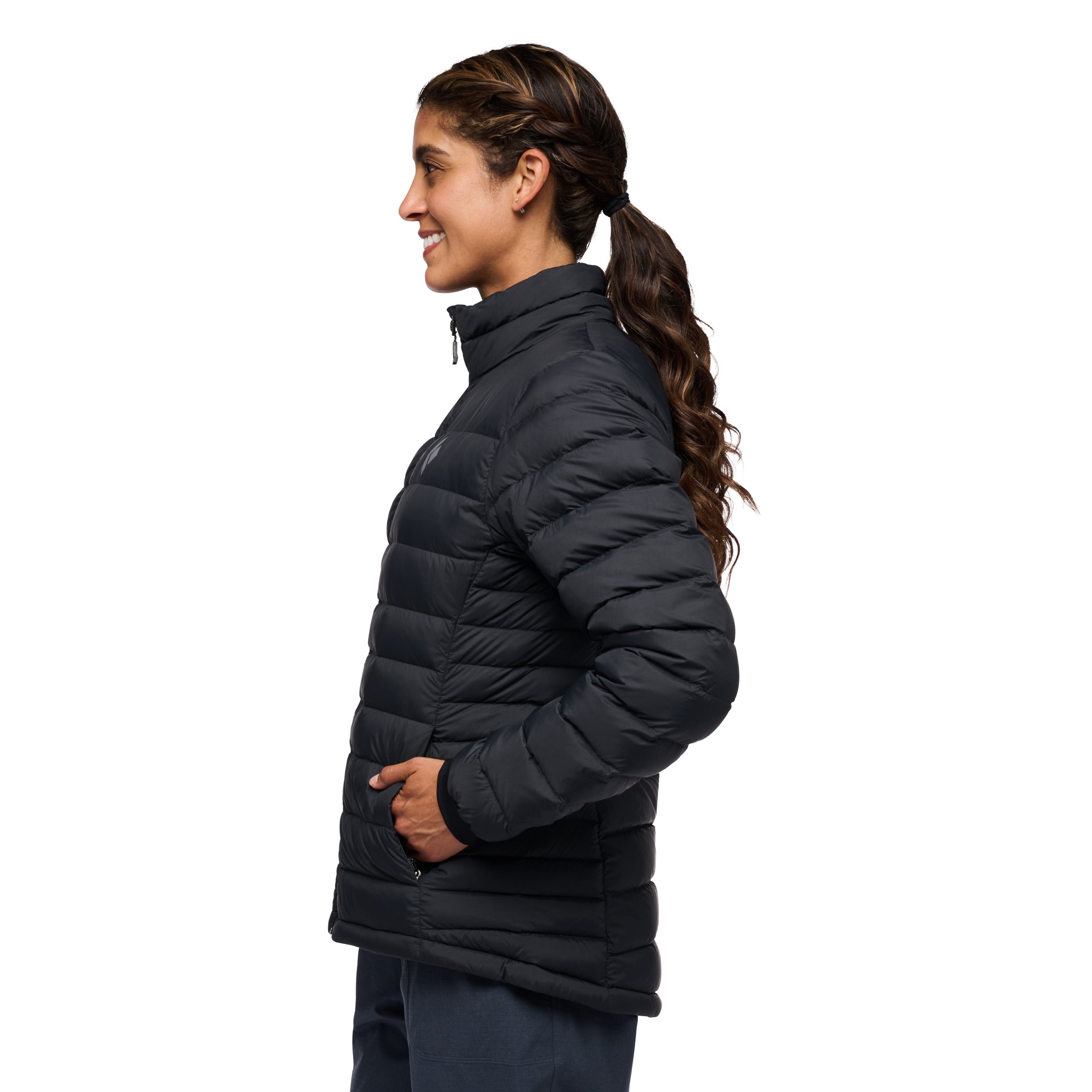 Black ~ Model Height 5' 6" | Chest 34" | Waist 28" | Size Small/6