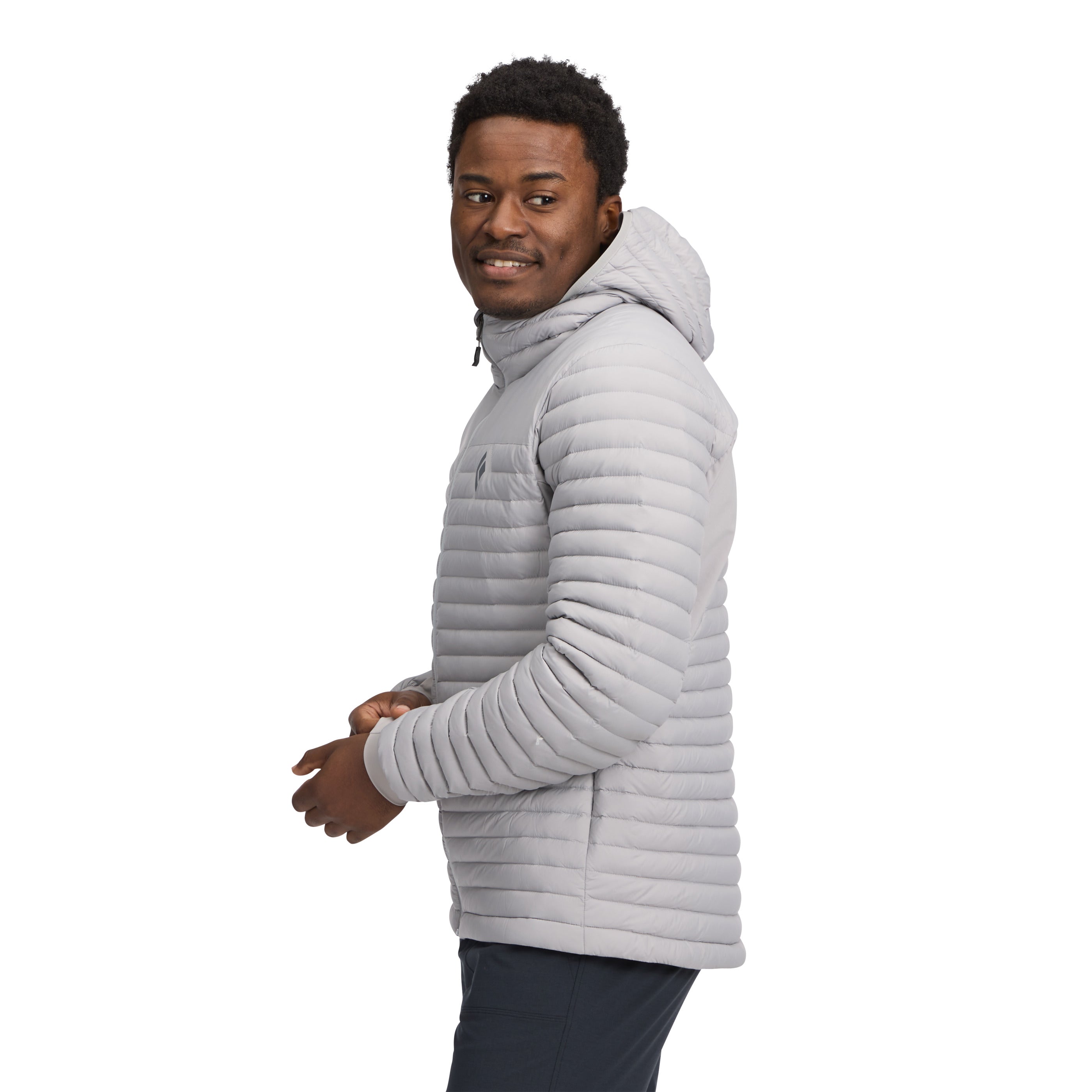 Pewter ~ Model Height 6' 0" | Chest 40" | Waist 32" | Size Medium/32
