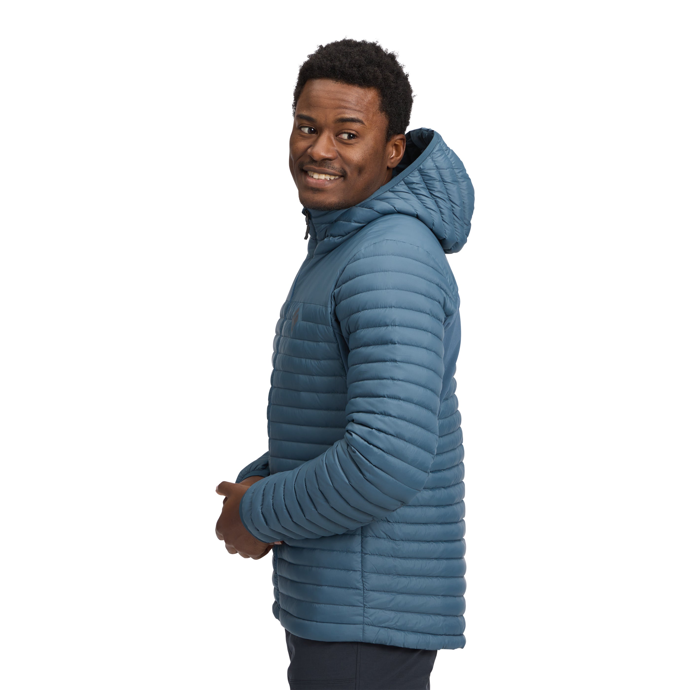 Midnight Blue ~ Model Height 6' 0" | Chest 40" | Waist 32" | Size Medium/32