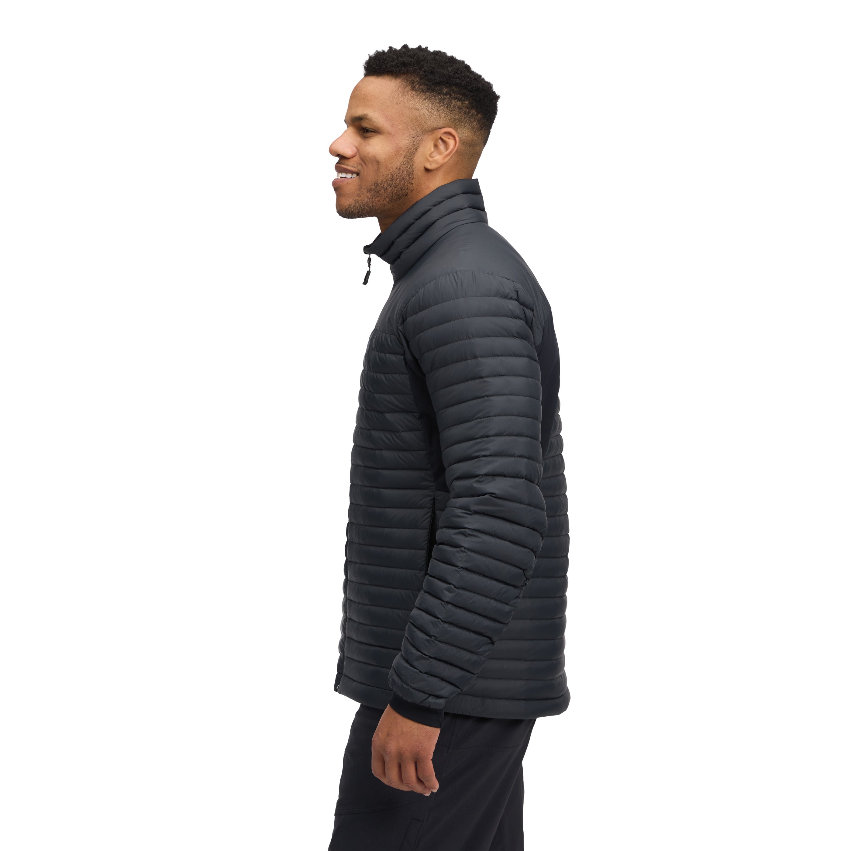 Black ~ Model Height 5' 11" | Chest 40" | Waist 33" | Size Medium/32