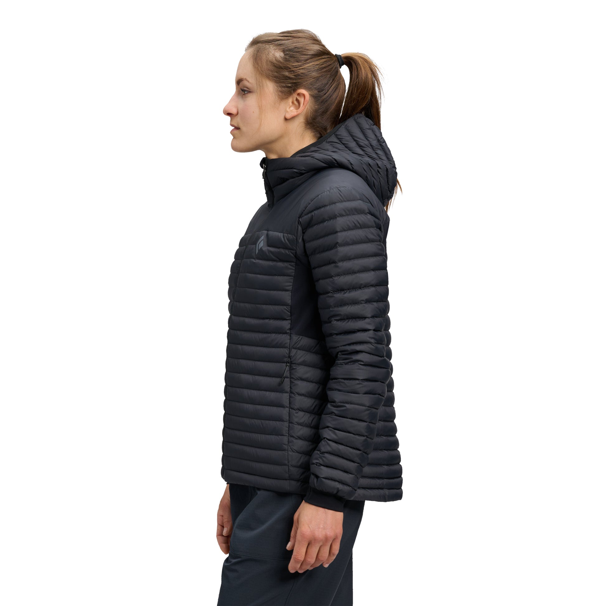 Black ~ Model Height 5' 8" | Chest 34" | Waist 28" | Size Small/6