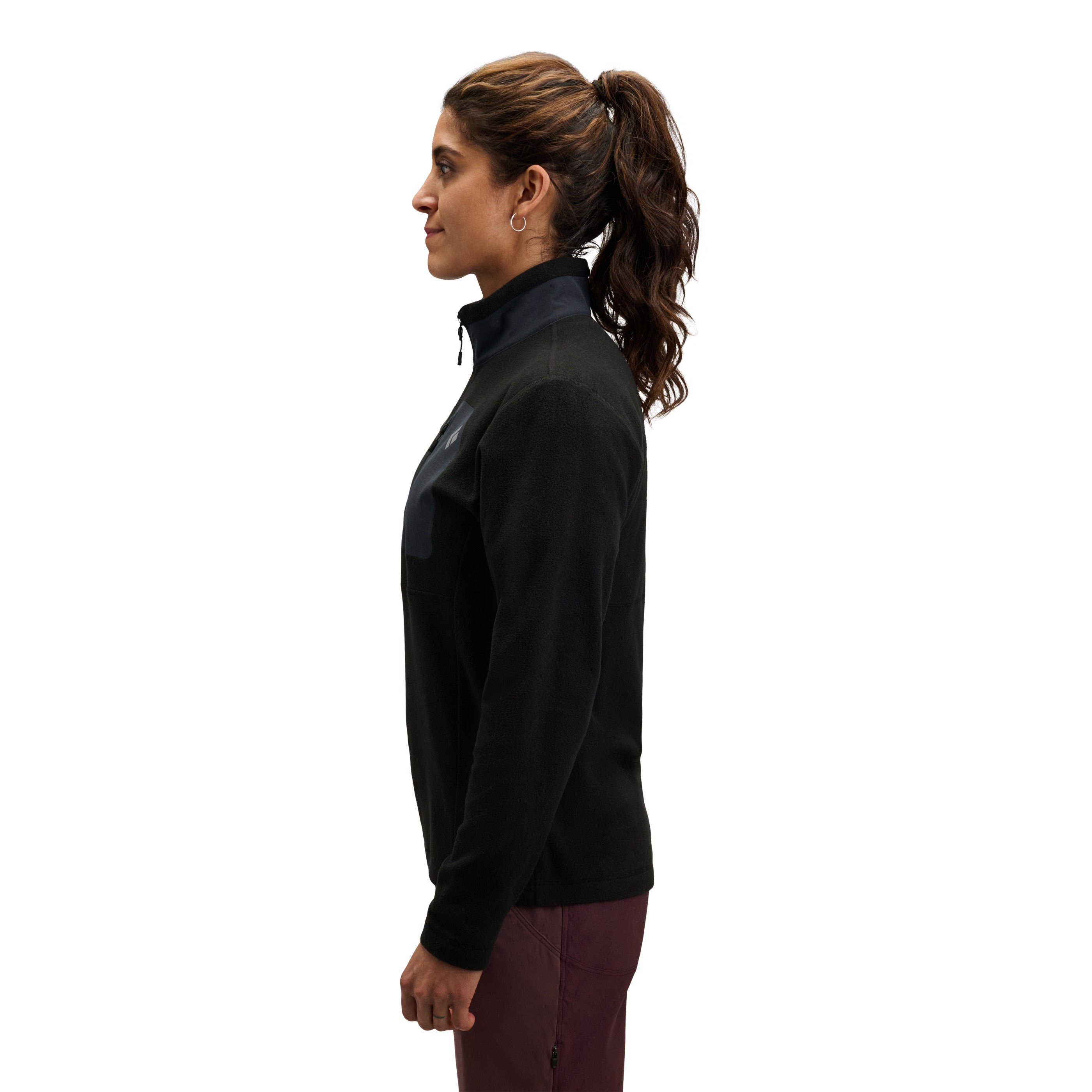 Black-Black ~ Model is 5' 6" | Chest 34" | Waist 28" | Size Small/6