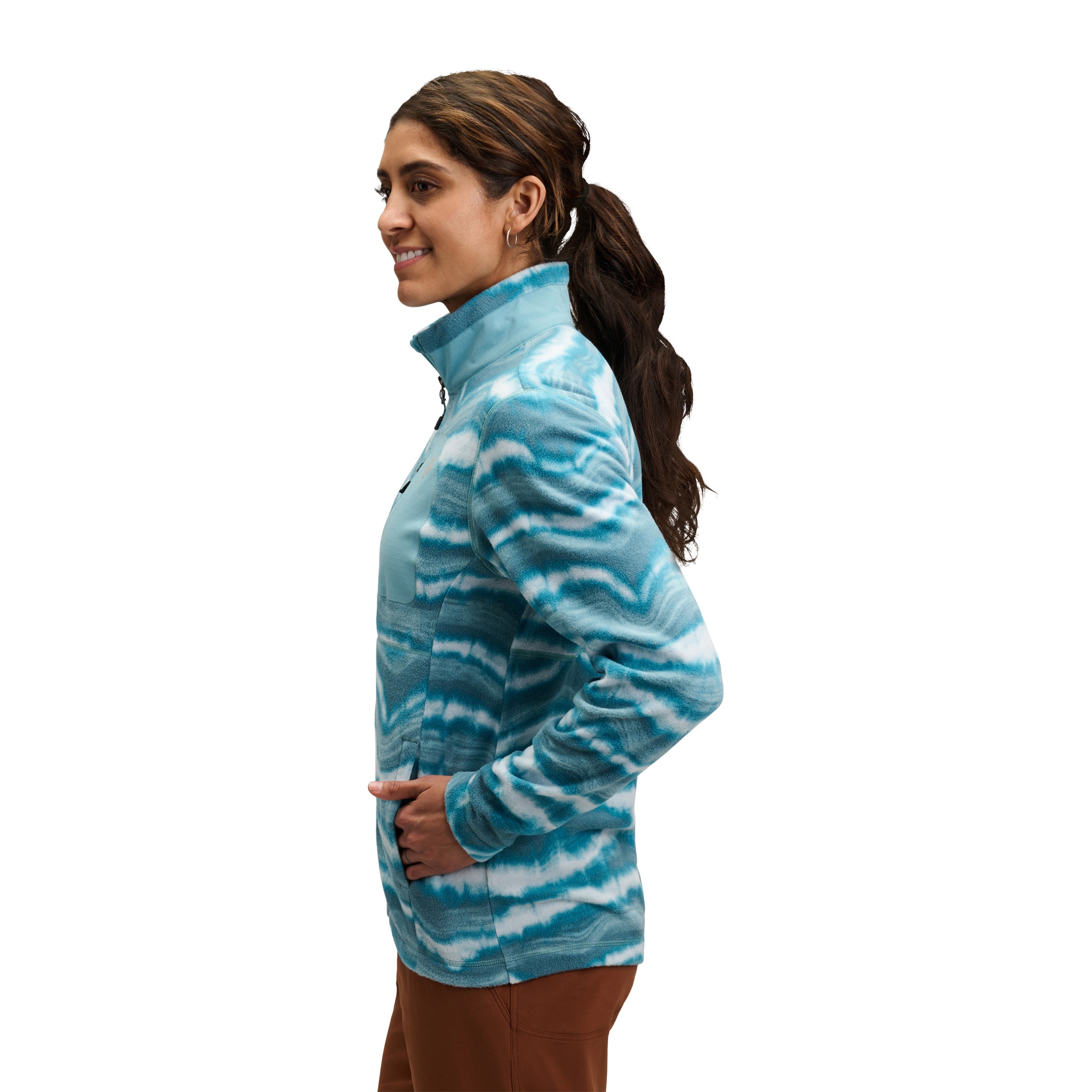Quartzite-Glacier ~ Model is 5' 6" | Chest 34" | Waist 28" | Size Small/6