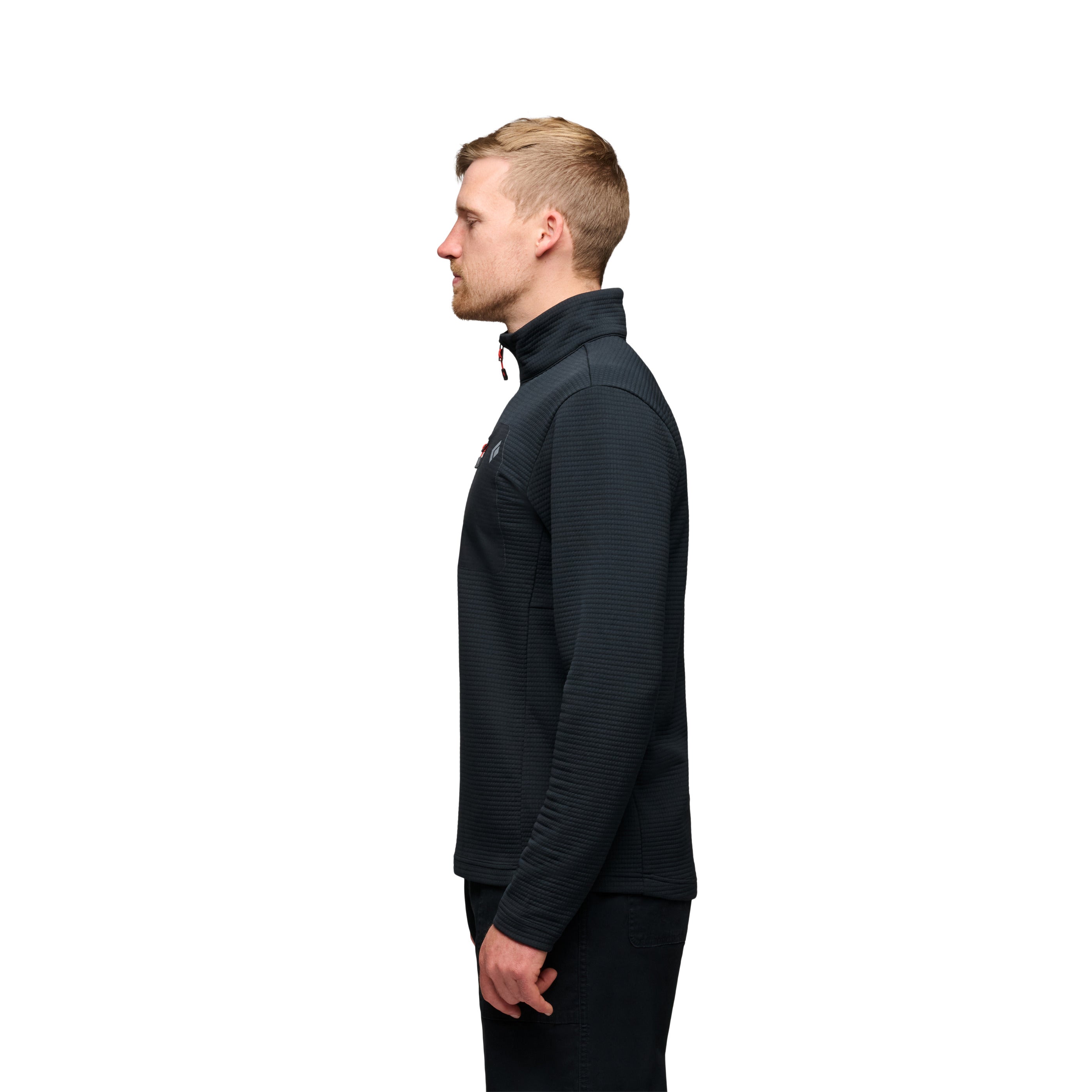 Black ~ Model is 6' 0" | Chest 40" | Waist 32" | Size Medium/32