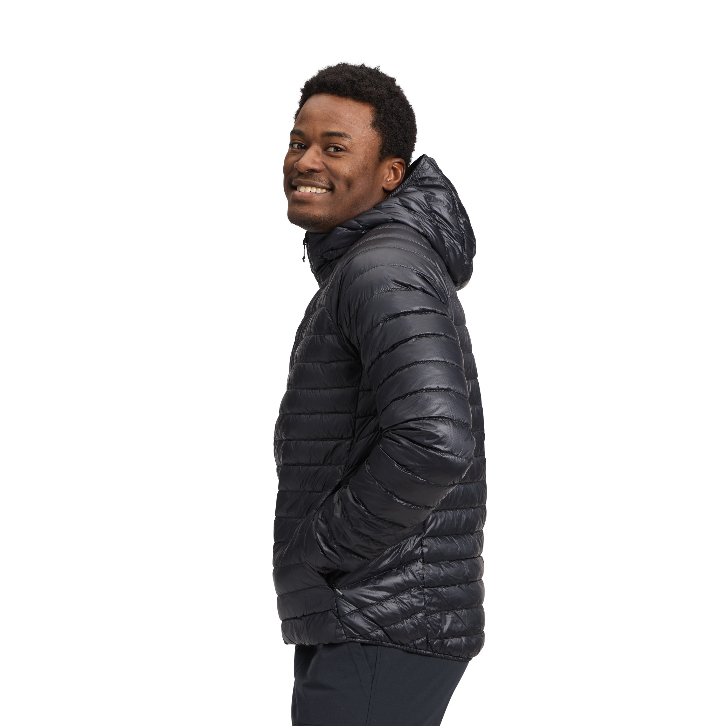 Black ~ Model Height 6' 0" | Chest 40" | Waist 32" | Size Medium/32