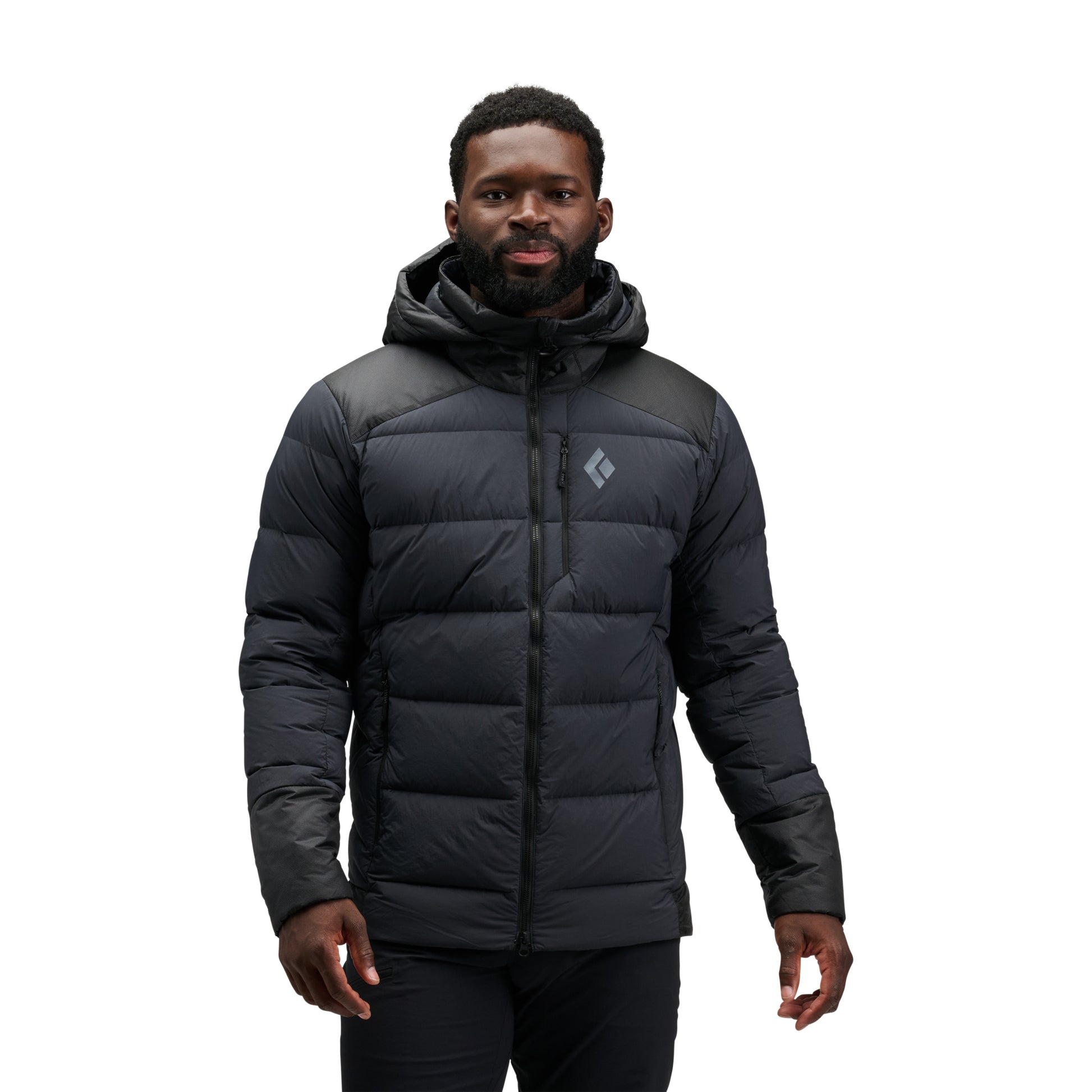 Black ~ Model Height 6' 0" | Chest 40" | Waist 32" | Size Medium/32