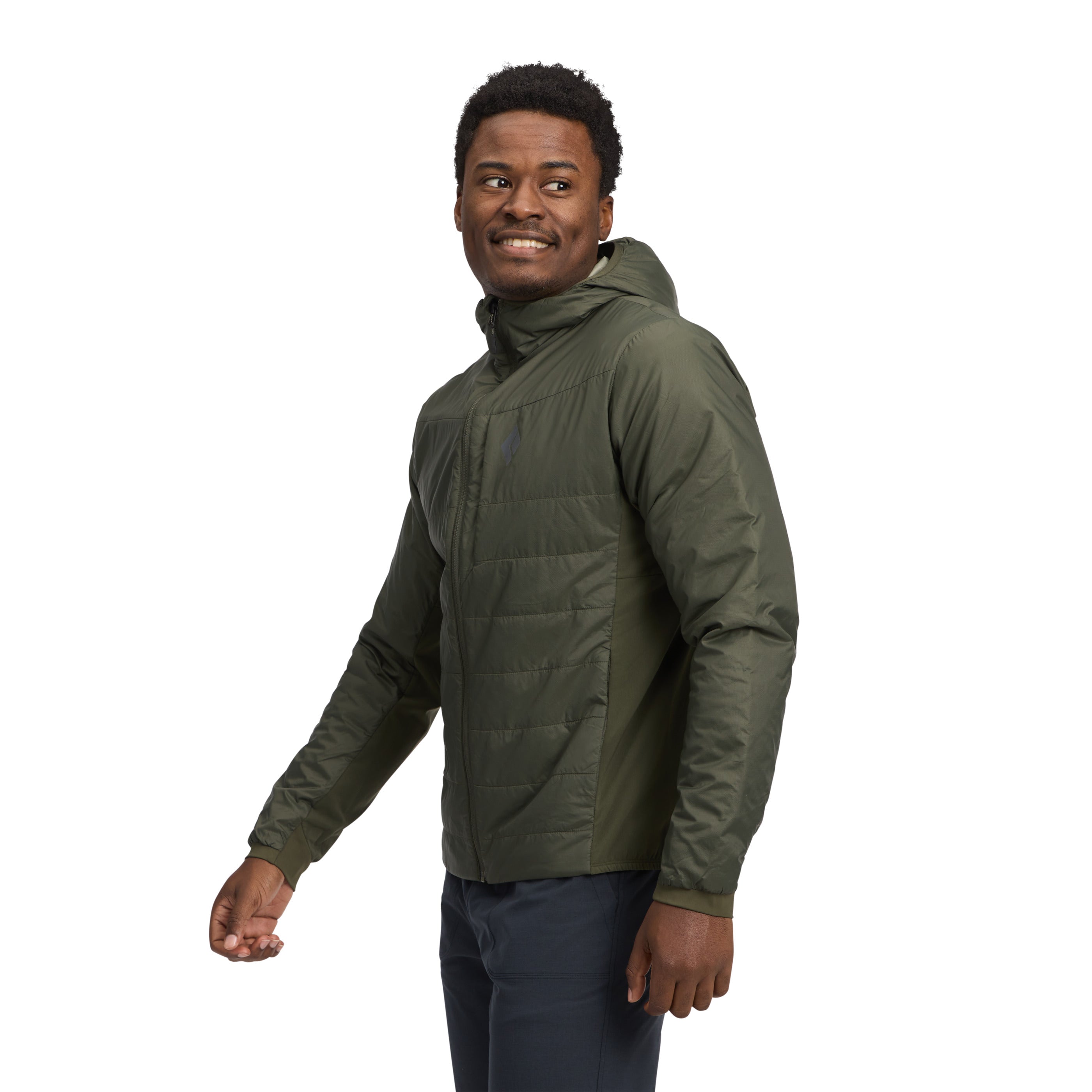 Dark Moss ~ Model Height 6' 0" | Chest 40" | Waist 32" | Size Medium/32