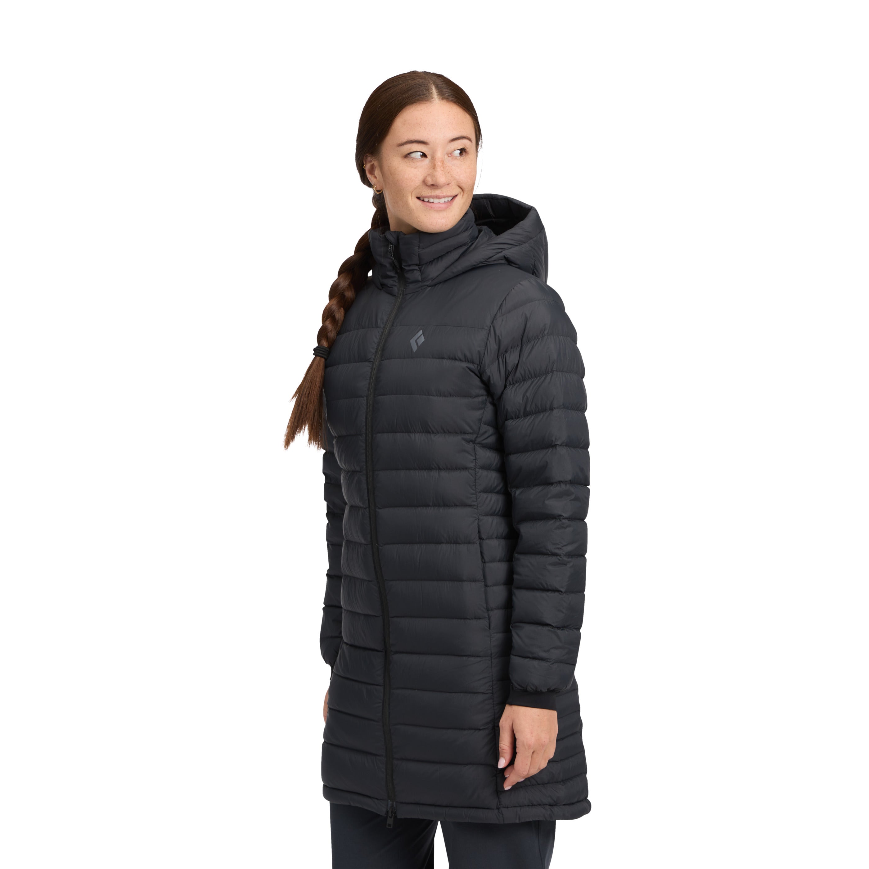 Black ~ Model Height 5' 7" | Chest 36" | Waist 27" | Size Small/6