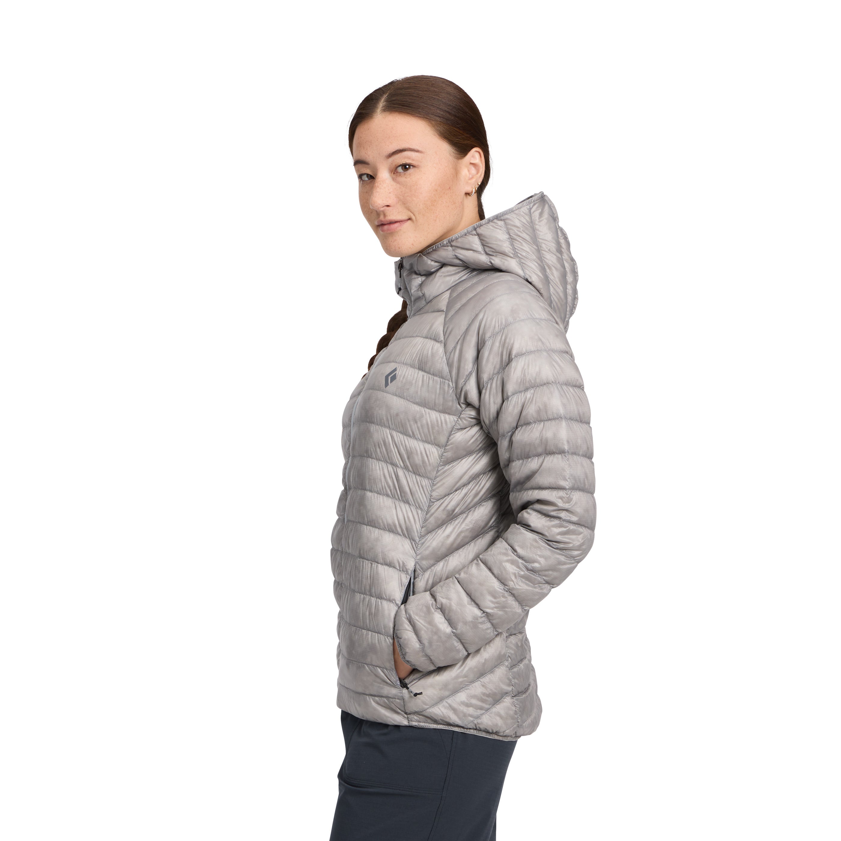 Pewter ~ Model Height 5' 7" | Chest 36" | Waist 27" | Size Small/6
