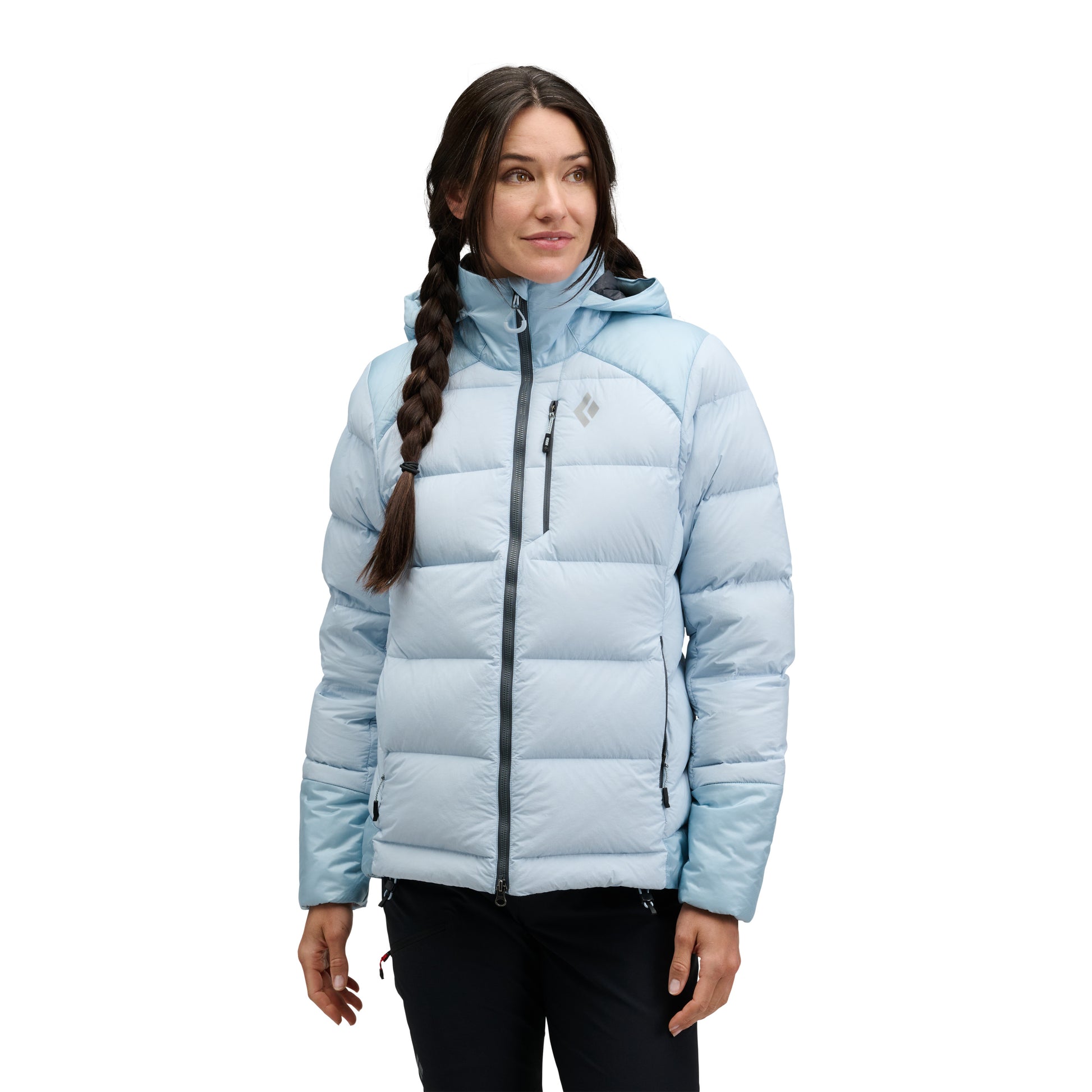 Fog Blue ~ Model Height 5' 10" | Chest 34" | Waist 27" | Size Small/6