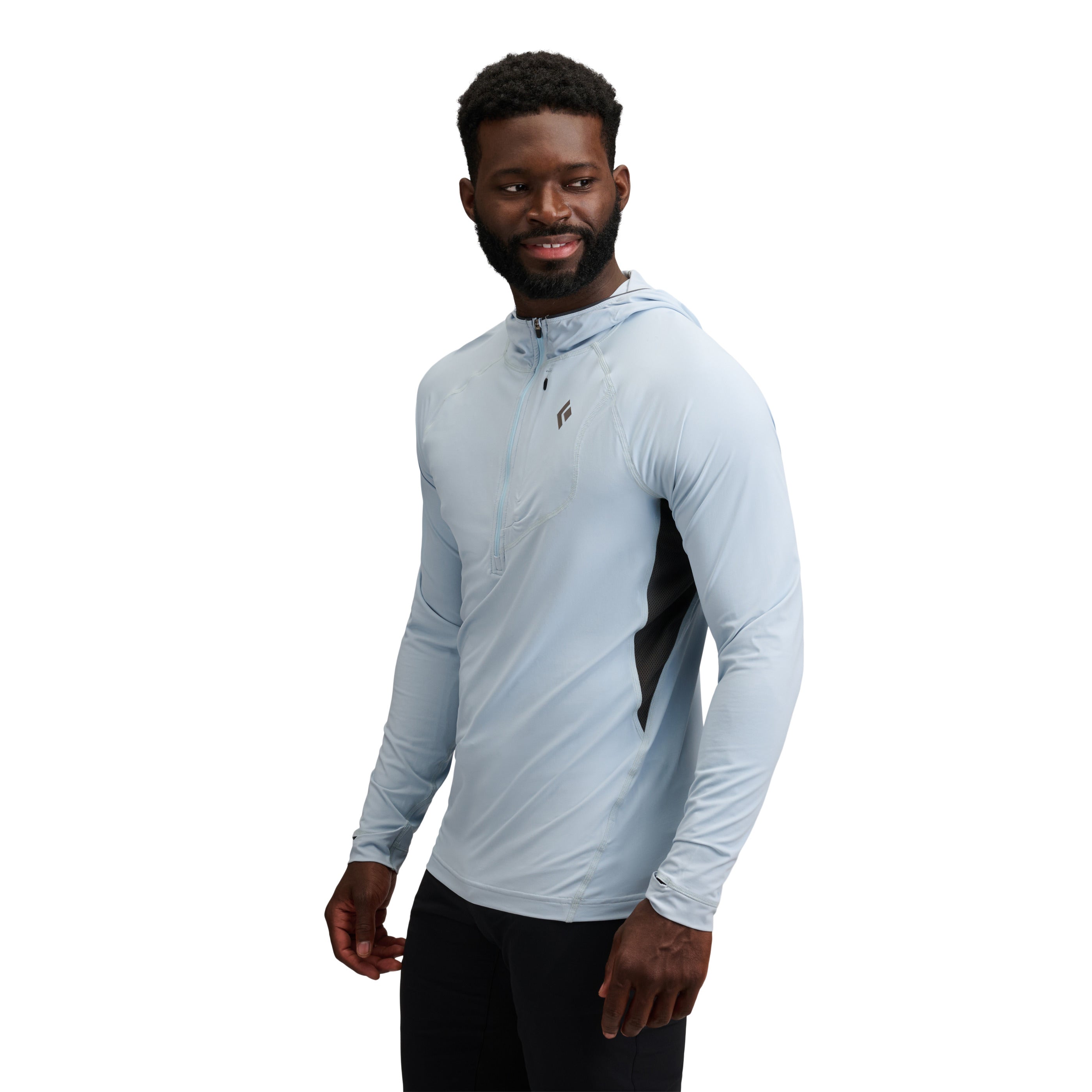 Fog Blue ~ Model Height 6' 0" | Chest 40" | Waist 32" | Size Medium/32