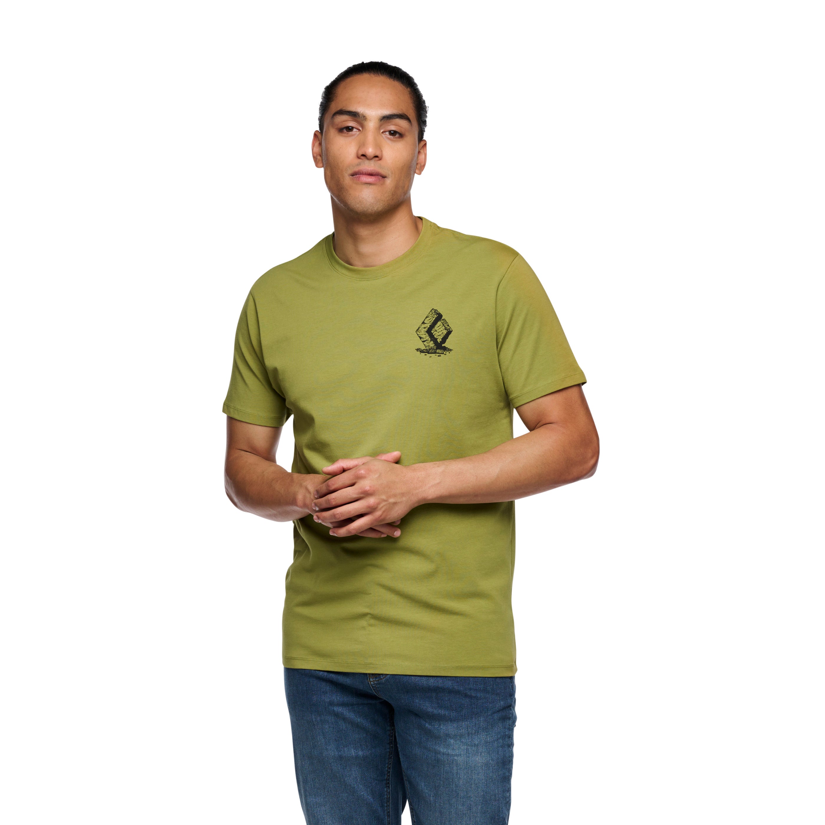Camp Green ~ Model is 6' 1" | Chest 39" | Waist 32" | Size Medium/32