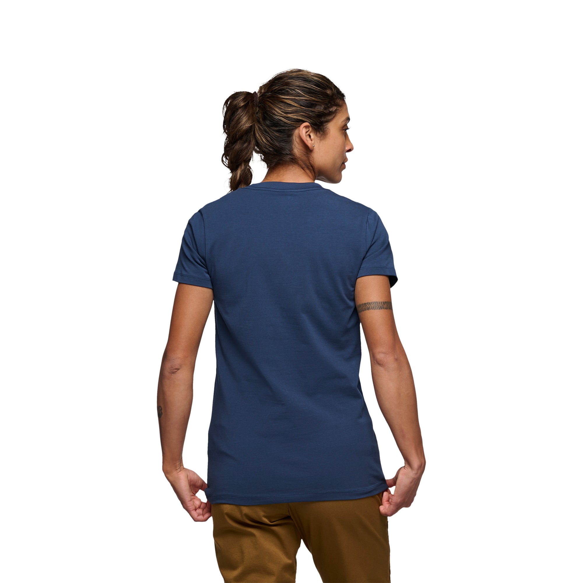 Indigo ~ Model is 5' 6" | Chest 34" | Waist 28" | Size Small/6
