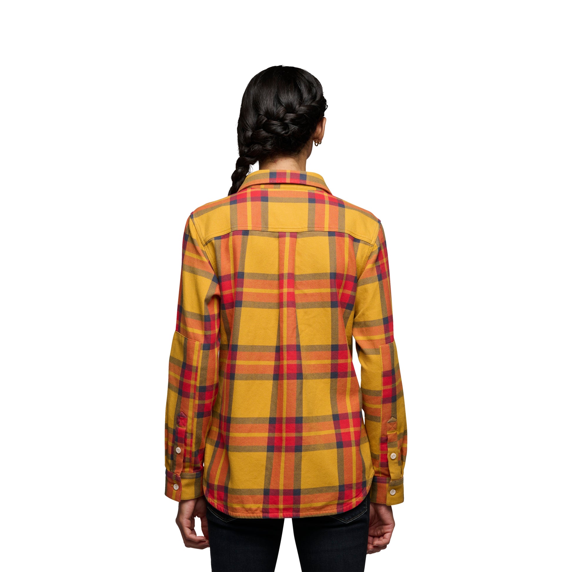Amber-Coral Red ~ Model Height 5' 8" | Chest 34" | Waist 27" | Size Small/6