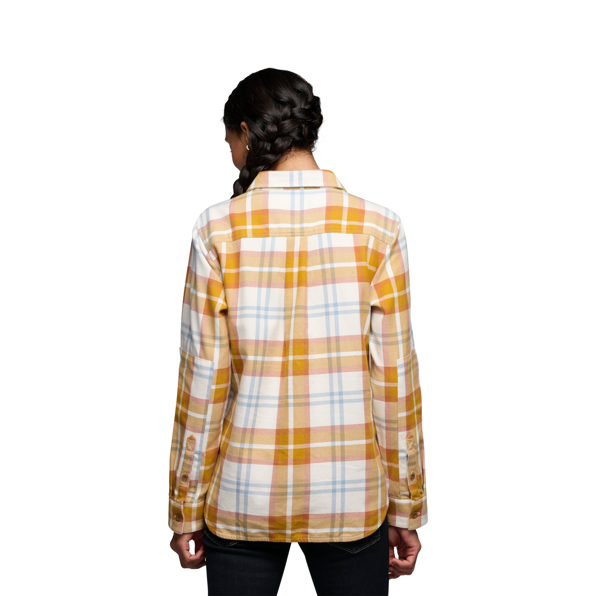 Amber-Off White ~ Model Height 5' 8" | Chest 34" | Waist 27" | Size Small/6